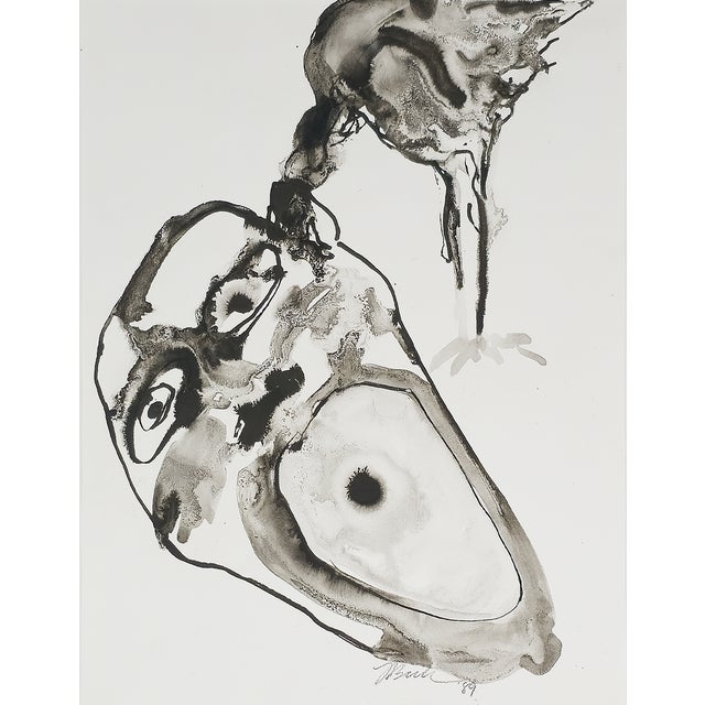 A Big Bird Told Me* Fran Bull, c. 1989 A Big Bird Told Me by Fran Bull uses macabre humor to imagine what an altered idiom...