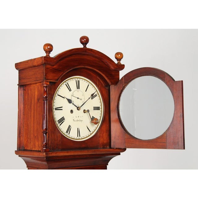 Antique Grandfather Clock, 1800s For Sale - Image 4 of 12
