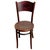 Vienna Secession bent oak with unique carved Art Nouveau floral backreast and seat by Thonet-Mundus features an elegant,...