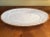 Vintage 24k Gold Rimmed Milk Glass Platter For Sale - Image 10 of 13