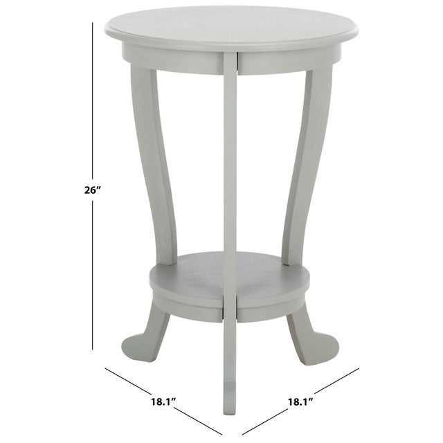 Contemporary Mary Pedestal Table in Robins Egg Blue For Sale - Image 3 of 8
