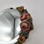 Art Deco Antique Barbola Vanity Dresser Mirror With Flowers For Sale - Image 3 of 8
