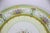 Royal Worcester Antique Royal Worcester Z506 Dinner Plate With Green Edge 10.5” Plate England For Sale - Image 4 of 9