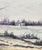 Contemporary Beniamino Camarda “La Nevicata” - "The Snowfall "Original Italian Watercolor For Sale - Image 3 of 7