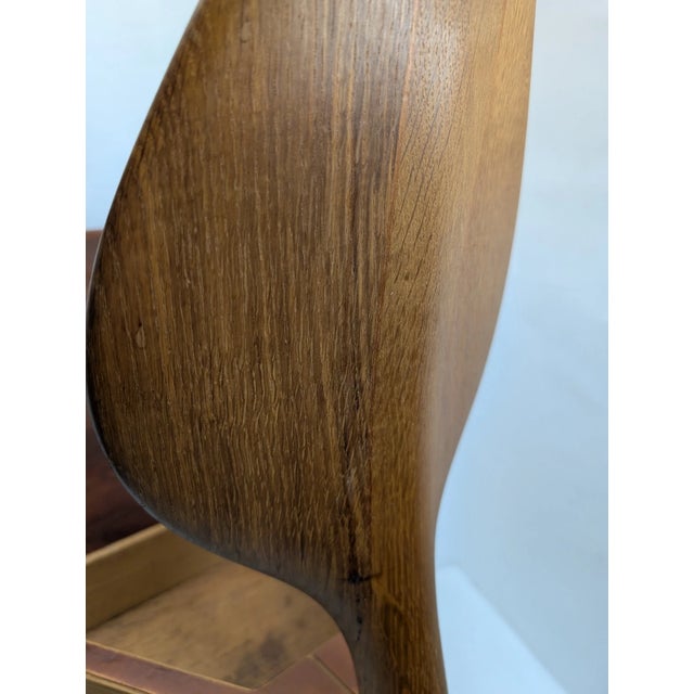 1950s Authentic Hans Wegner Valet Chair Jh540 Johannes Hansen Teak/Oak Stamped - MCM For Sale - Image 11 of 18