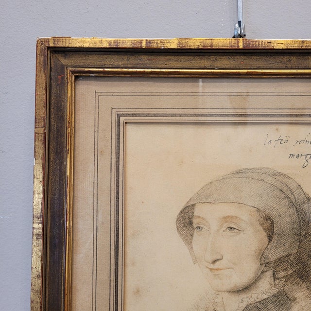 Jean Clouet, La Feü Reine de Navarre Marguerite, 20th Century, LIthograph For Sale - Image 18 of 18