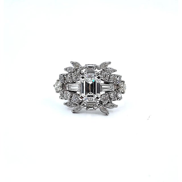2.02 Ct Gia Certified Diamond Ring Size 7.5 For Sale - Image 9 of 10