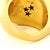 H.Stern for Diane Von Furstenberg 18k Gold Rutilated Quartz Power Ring, Size 6.5 For Sale - Image 13 of 13