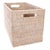 Boho Chic Artifacts Rattan Legal File Storage Box in White Wash For Sale - Image 3 of 8