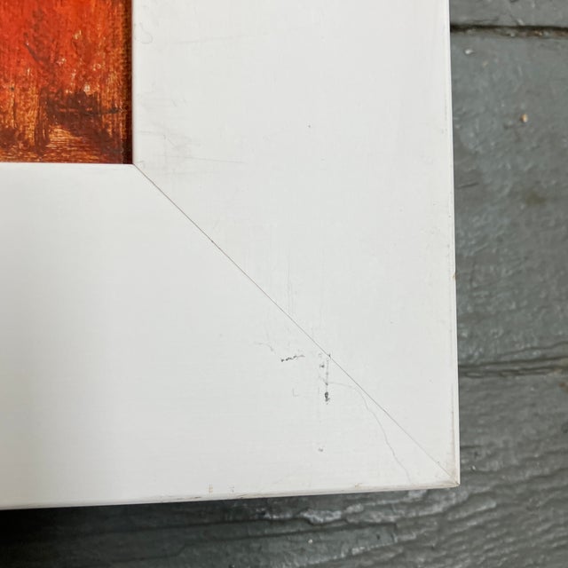 1970s 1970’s Original Abstract Female Figure Painting Signed For Sale - Image 5 of 6