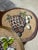 Vintage Mid-Century Modern Pineapple Cork & Wood Hot Plate Trivet Coaster Set - Set of 5 For Sale - Image 4 of 5