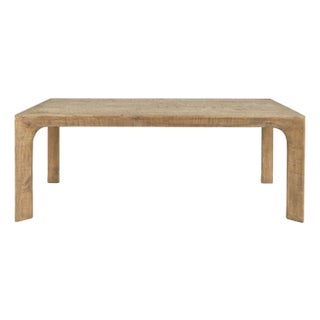 Modern Salvaged Pine Dining Table For Sale