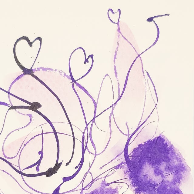 1990s The Hearts That Left Their Purple - Eva Bouzard-Hui, C. 1996 For Sale - Image 5 of 12