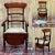 Brown English Armchair in Mahogany For Sale - Image 8 of 12