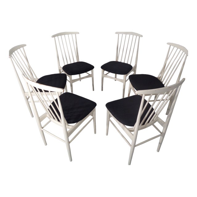 German Dining Chairs from Ernst Martin Dettinger, 1960s, Set of 6 For Sale