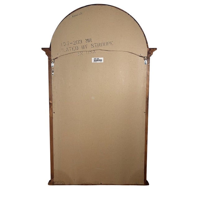 Wood Colonial Solid Wood Sunburst Mirror For Sale - Image 7 of 8