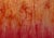 Contemporary Red and Yellow Dyed Silk Panel For Sale - Image 4 of 5