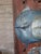 19th Century Spanish Farmhouse Gate with Marine Mural of Tuna For Sale - Image 10 of 18