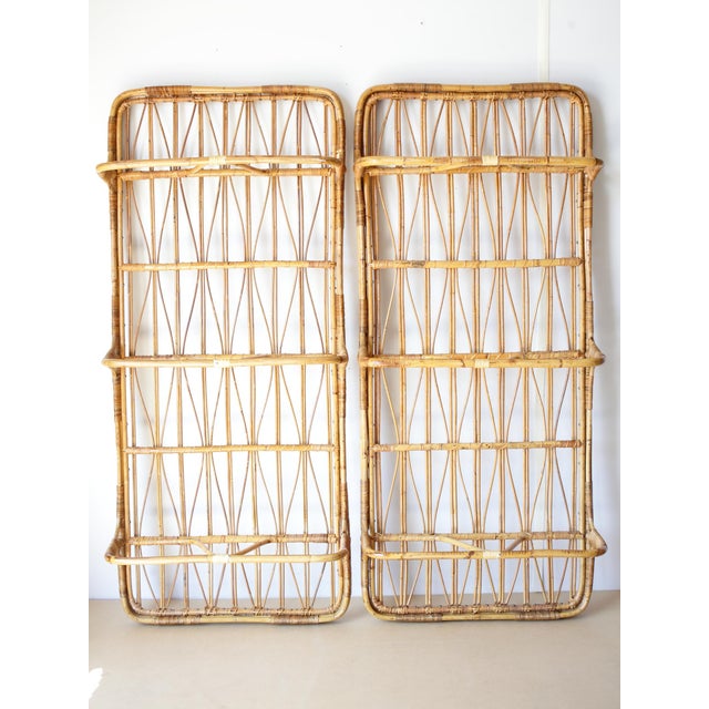 Wood Mid-Century Modern Rattan Daybed from Úluv, 1960s, Set of 2 For Sale - Image 7 of 18