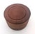 Mid 20th Century Carved Teak Wood Beverage Coasters, Set of 7 For Sale - Image 11 of 13