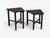 Edward Wormley, Wedge Side Tables, Mahogany, Brass, Usa, 1955 For Sale - Image 4 of 13