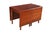 Farmhouse 1940s Willett Wildwood Cherry Drop Leaf Gateleg Farmhouse Barley Twist Dining Table For Sale - Image 3 of 15