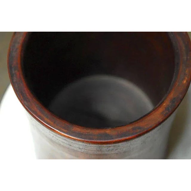 19th Century Monumental Chinese Carved Rosewood Brush Pot For Sale - Image 4 of 11
