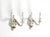 Mid-Century Modern Mid-Century Modern Porcelain Wall Lamps, 1950s, Set of 2 For Sale - Image 3 of 18