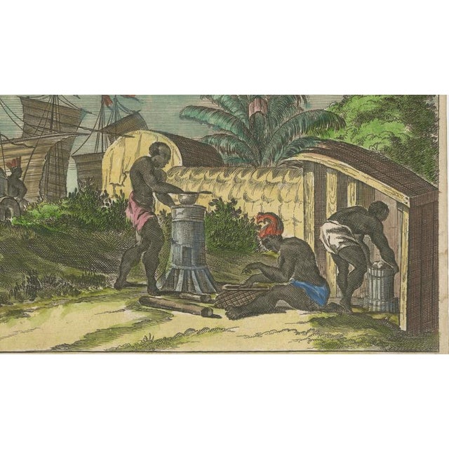 Hand-Colored View of St. Augustine Florida, 1671 For Sale - Image 9 of 11