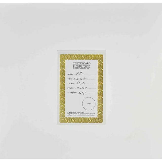 Seascape is a lithograph attributed to Nicholas Verrall in the Late 20th Century. Hand-signed on the lower right Numbered,...