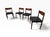 Mid-Century Modern Mid-Century Danish Modern Teak Dining Chairs - Set of 4 - Reupholstered! For Sale - Image 3 of 8