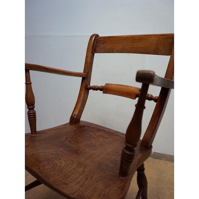 English Oxford Windsor Chairs, 1860s, Set of 5 For Sale - Image 15 of 18