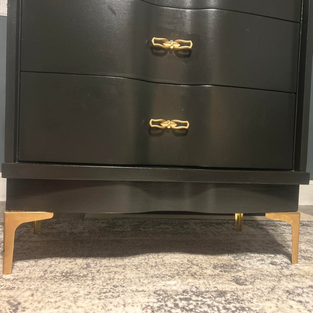 Elegant Vintage French Dresser Fully Restored For Sale - Image 9 of 9