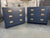 * Authentic Henredon quality craftsmanship * Pair of matching campaign-style chests * Professionally refinished in...
