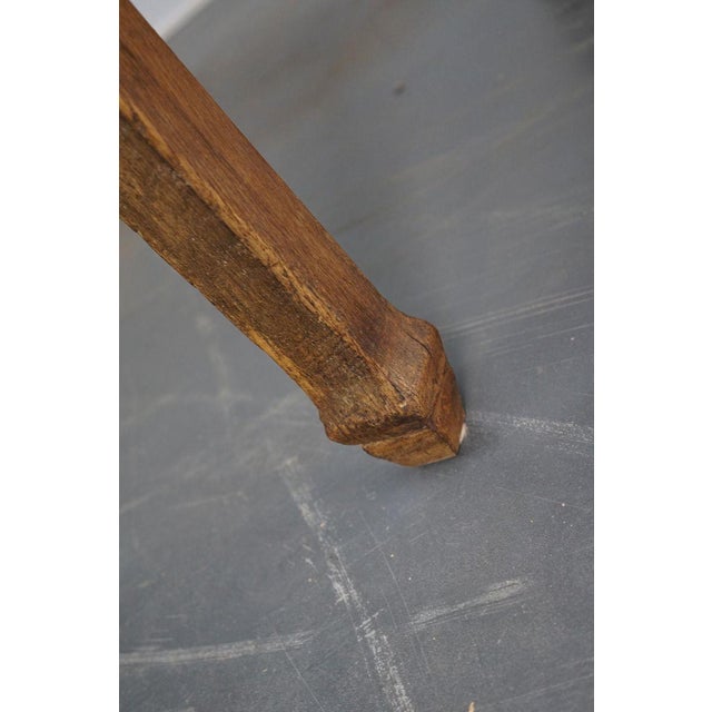 Antique French Oak Farmhouse Dining Table, Late 19th Century For Sale - Image 14 of 15