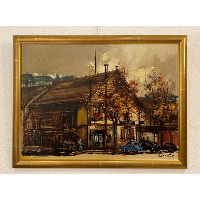 Sergio Cecchi born in Venice in 1921 and died in Geneva in 1987. Cityscape and landscape paintings, buildings. The work...