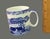 Ceramic Vintage Spode "Italian" Blue & White Transferware Set of Four Coffee Tea Mugs- Set of 4 For Sale - Image 7 of 9