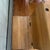 Metal Antique Cast Iron & Hardwood School Desk With Folding Seat For Sale - Image 7 of 9