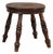Antique French Oak Milking Stool For Sale