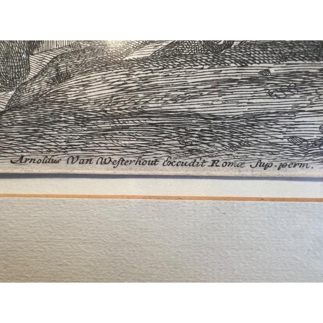 Arnold Van Westerhout after Pietro Testa, Achilles Drags Hector's Body Around the Walls of Troy, 1648, Etching For Sale - Image 16 of 17