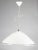 Ceiling Lamp in White Milk Glass, 1990s For Sale - Image 3 of 9