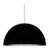 Black Sonora Suspension Lamp by Vico Magistretti for Oluce For Sale - Image 6 of 6