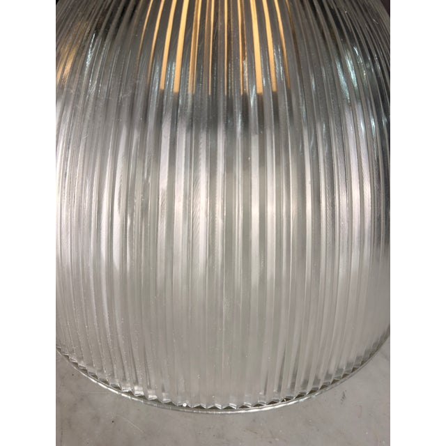 Restoration Hardware Burnished Brass Hanging Dome Pendant Light - a Pair For Sale In New York - Image 6 of 12