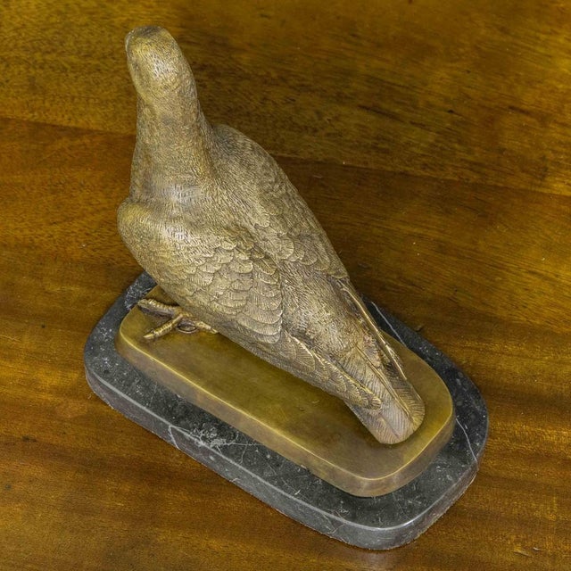 Bronze Racing Pigeon, 20th-Century For Sale - Image 12 of 14