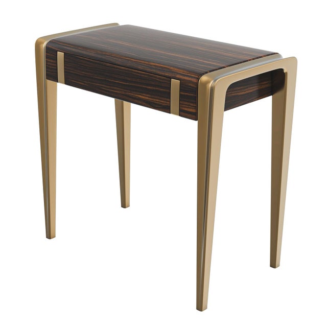 "Micra" Credenza & Console With Bronze Bizimyer Furniture. Unmatched. Unrivalled. Designed by Hasan Samet Bizimyer. Please...