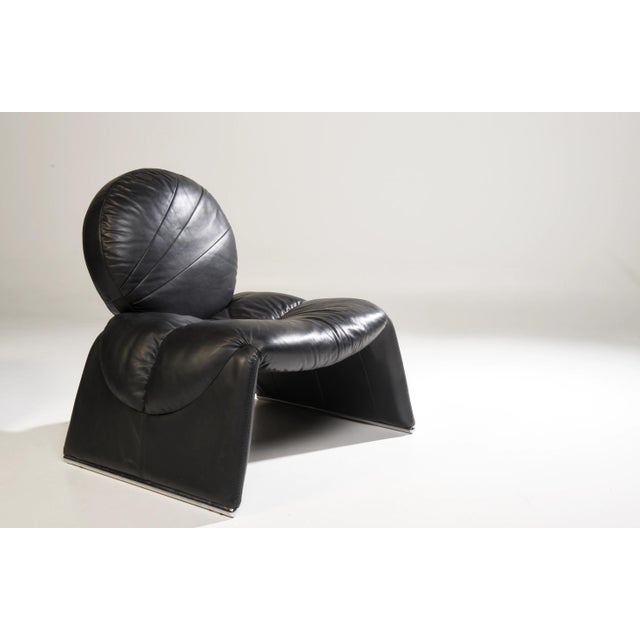 1970s Calypso Lounge Chairs by Vittorio Introini for Saporiti, Italy, 1979 For Sale - Image 5 of 7