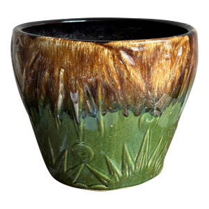 Robinson Ransbottom Pottery Co. Sun and Moon Jardinere Planter