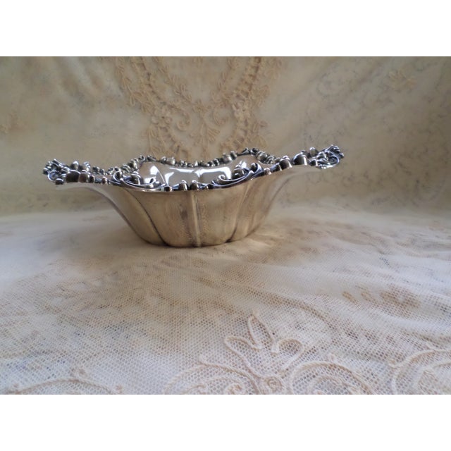 Antique Art Nouveau Brainard Silver Co. Sterling Ornate Bow 11.5" X 3.5" For Sale In Columbia, SC - Image 6 of 13