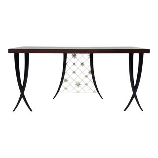 Christopher Guy Constellation Console Table With Silver Gilt Accents For Sale