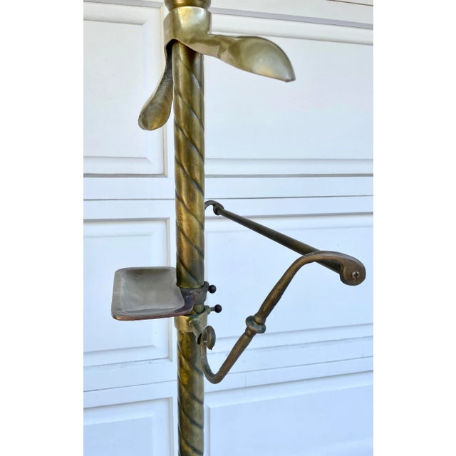 Early 20th Century Art Deco Solid Brass Gentleman's Valet For Sale - Image 12 of 13